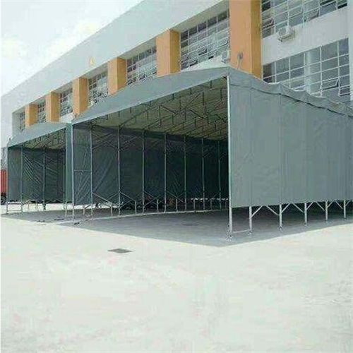 鹽城阜寧移動(dòng)推拉雨篷電動(dòng)伸縮雨棚工廠，活動(dòng)式遮陽帳篷型號齊全優(yōu)惠多